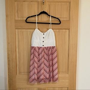 🔥SALE🔥 6/$25 🌸White and Pink Dress🌸